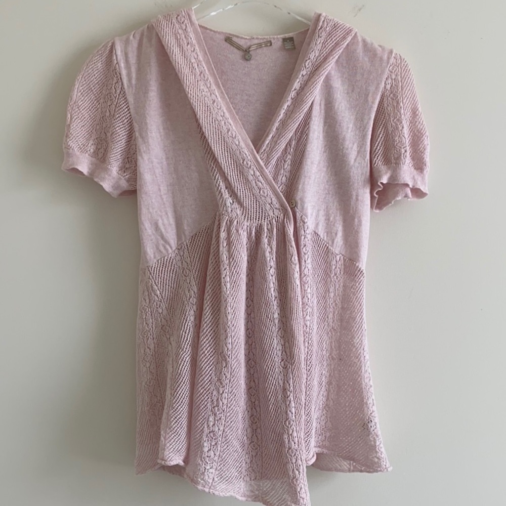 Knitted & Knotted Hooded Puff Sleeve Cardigan